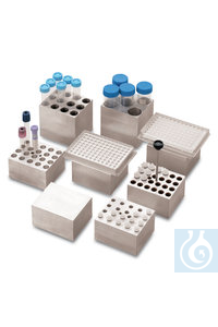Wechselblock Typ tall, für 5 Zentrifugenröhr. 50 ml, Falcon®, 1 Stück Wechselblock Typ tall, für...