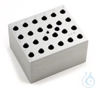 Wechselblock Typ regular, für 24 Reaktionsgefäße 0,5 ml, 1 Stück Wechselblock Typ regular, für 24...