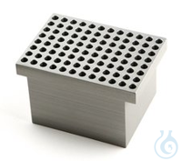Wechselblock f. Single-Blockthermostat, für PCR-Platte 96-well (ohne/mit Rahmen)  Inhalt: 1 Stück