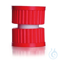 Schraubkupplungen, GL 45, Silikondichtung, -45 bis +180 °C, 1 Stück Schraubkupplungen, GL 45,...