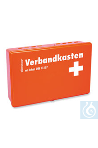 Verbandkasten klein, Kunststoff, gem. DIN 13157, 1 Stück Verbandkasten klein, Kunststoff, gem....