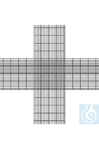 Zählkammer Thoma, Zählnetz mit 5 Großquadraten, 1 Stück Zählkammer Thoma, Zählnetz mit 5...