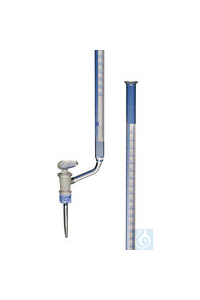 Büretten m. Schellbachstreifen, Kl. AS, DURAN®, mit seitlichem Glashahn, 25 ml  Inhalt: 2 Stück