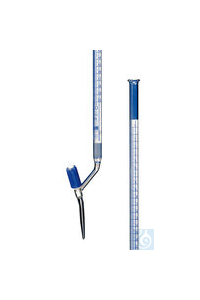 Büretten m. Schellbachstreifen, Kl. AS, DURAN®, mit seitlichem Ventilhahn, 25 ml  Inhalt: 2 Stück