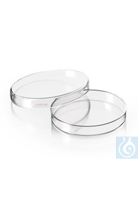 Petrischalen STERIPLAN®, Kalk-Soda-Glas, zweiteilig, Ø 60 mm, H 15 mm  Inhalt: 10 Stück