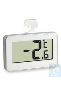 Kühlschrankthermometer, inkl. Batterie, Messbereich -20,0 bis +50,0 °C, Enthält...