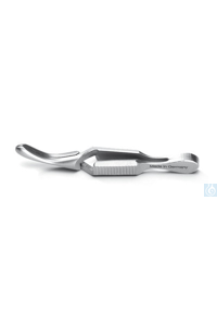 Arterienklemme aus Edelstahl, Typ Dieffenbach, gebogen, 50 mm, 1 Stück Arterienklemme aus...