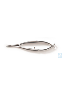 Mikroschere, high precision, Edelstahl, Vannas, gerade,spitz,80mm, 1 Stück Mikroschere, high...
