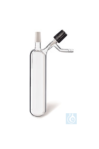 Stickstoff-Vorlagen, DURAN®, mit Ventilhahn, Kern NS 14/23, 10 ml, 1 Stück Stickstoff-Vorlagen,...