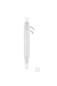 Dimroth-Kühler, DURAN®, mit Glasoliven NS 19/26, L 160 mm, 1 Stück Dimroth-Kühler, DURAN®, mit...