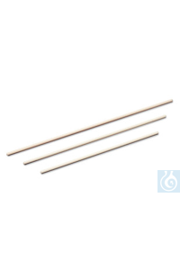 Rührstäbe, PVC, L 250 mm, Ø 7,15 mm, 10 Stück Rührstäbe, PVC, L 250 mm, Ø 7,15 mm  Inhalt: 10 Stück