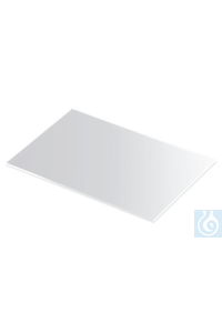 Deckgläser Sondergröße 75 x 50 mm, Borosilikatglas, Stärke 0,13 bis 0,16 mm Rücknahme...