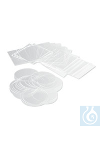Deckgläser silikonisiert, Borosilikatglas, 12 x 12 mm, quadr., 1000 Stück Deckgläser...