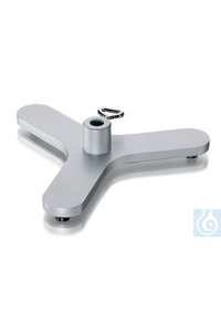Rotilabo®-Stativdreifuß, Stahl, Schraube M 6, Schenkellänge 80 mm, 1 Stück...