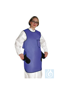 Röntgenschutz-Schürze, royalblau, Größe S, 1 Stück Röntgenschutz-Schürze, royalblau, Größe S, DIN...