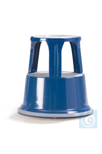 Metall-Rollhocker, blau, Höhe 430 mm, 1 Stück Metall-Rollhocker, blau, Höhe 430 mm  Inhalt: 1 Stück