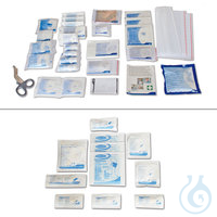 Verbandstoff-Füllungen, gem. DIN 13 157, 1 Set Verbandstoff-Füllungen, gem. DIN 13 157  Inhalt: 1...