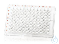 Mikrotiterplatten 96-well, inertGradeTM, 330 µl/Well, transparent, U-Boden, steril, mit Deckel...
