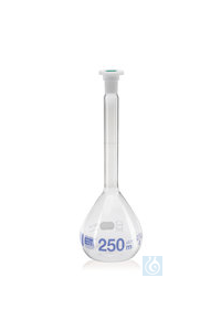 Messkolben, Klasse A, DURAN®, Klarglas, m. PE-Stopfen, NS-Schliff 34/35, 5000 ml  Inhalt: 1 Stück