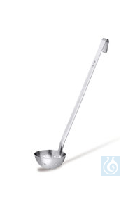 Rotilabo®-Siebkelle, tief, Edelstahl 18/10, Ø 120 mm, 1 Stück Rotilabo®-Siebkelle, tief,...