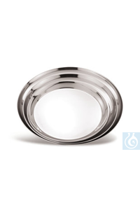Rotilabo®-Instrumententablett, rund, Edelstahl, Ø 500 mm, 1 Stück Rotilabo®-Instrumententablett,...