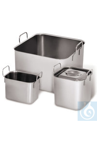Rotilabo®-Wasserbadwanne, 0,5 l, aus Edelstahl, 1 Stück Rotilabo®-Wasserbadwanne, 0,5 l, aus...