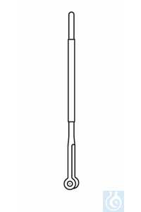 KPG-Rührer D: 10 L: 160 mm, Gelenkkupplung, Gesamtlänge: 440 mm
