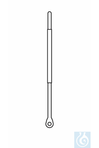 KPG roeras D: 10 L: 160 mm, oog voor koppeling roerblad, totale lengte: 320 mm