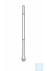 Tige d'agitation KPG D: 10 L: 160 mm, pivot central, longueur totale: 320 mm