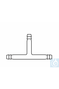 Slangverbinder uitwendige diameter: 8 mm, T-vorm