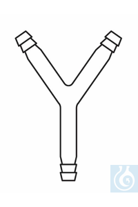 Slangverbinder uitwendige diameter: 6 mm, Y-vorm