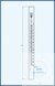 Burette tube with printing, class AS, 50 ml (0,1)