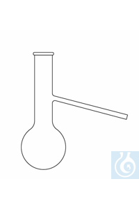 Destillier-Kolben 1000 ml, Duran Borosilikatglas 3.3