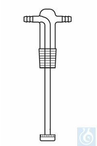 Gaswaschflaschen-Aufsatz Kern NS 29, Filterplatte Por. 2