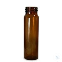 Vial 1/8 oz en verre brun type 1, filetage 13-425, 2 lbs par paquet, 11