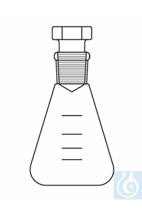 Iodine determination flask 100 ml, socket NS 29/32, Duran borosilicate glass 3.3