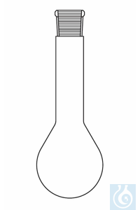 Kjeldahl kolf 750 ml, huls NS 29/32, Duran borosilicaatglas 3.3