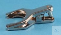 Clamp for ground joint S 19 stainless steel with locking screw