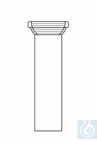 Rodage sphérique femelle, S 13/2, bras 8 mm, verre borosilicate 3.3