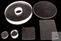 Rectangular sight glasses in quartz glass, length x width x thickness = custom fabrication,...