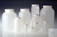 120cc Natural HDPE Round w/38-400 White Polypropylene F217 Lined Cap Attached Not certified