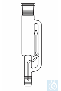 Extracteur, Soxhlet, 150 ml, rodage femelle NS 45, rodage mâle NS 29