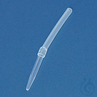 Discharge tip for Schilling burettes clear glass, with silicone tubing, 10 p....