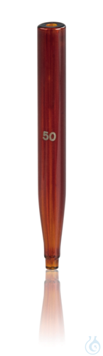 Ersatz-Bürettenspitze für Büretten, 10 ml, Boro 3.3, Braunglas