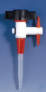 Stopcock for compact/automatic burettes PTFE, without burette tip Stopcock for compact/automatic...