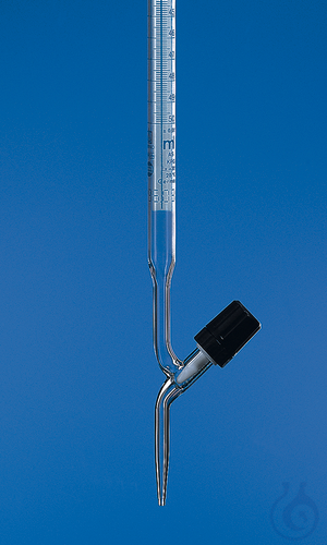 Burette BB AS DE-M straight stopcock, 10 ml:0,0...