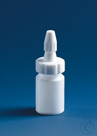 Dropping bottle, PTFE, 50 ml, dropper nozzle with screw cap Dropping bottle, PTFE, 50 ml, with...