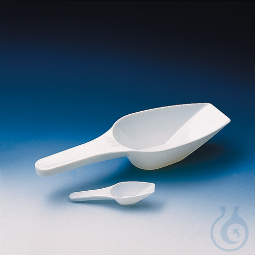 Messschaufel, PP, weiss, Laenge 160 mm, 50 ml