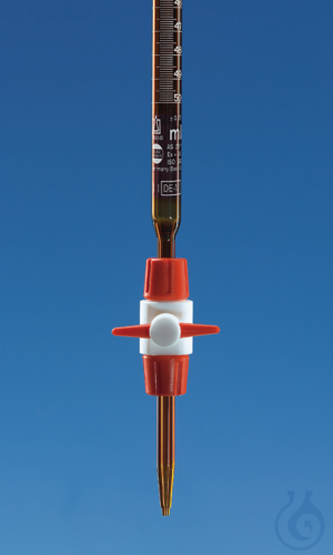 Kompakt-Buerette PTFE-Hahn BB AS Braungl., 50 m...