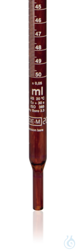 Spare burette length for compact burette, 50 ml...